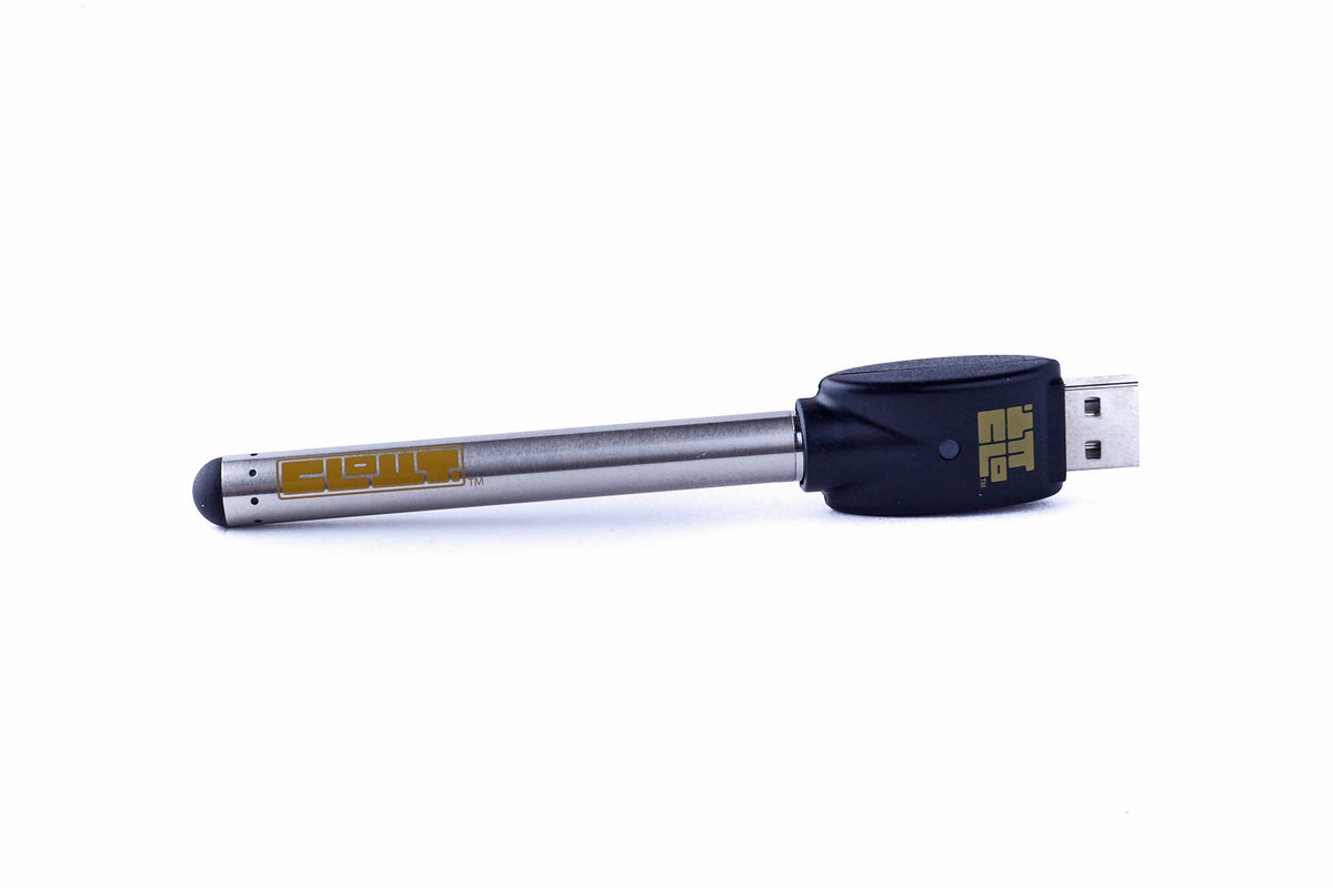 Silver and Yellow Re_Up Battery