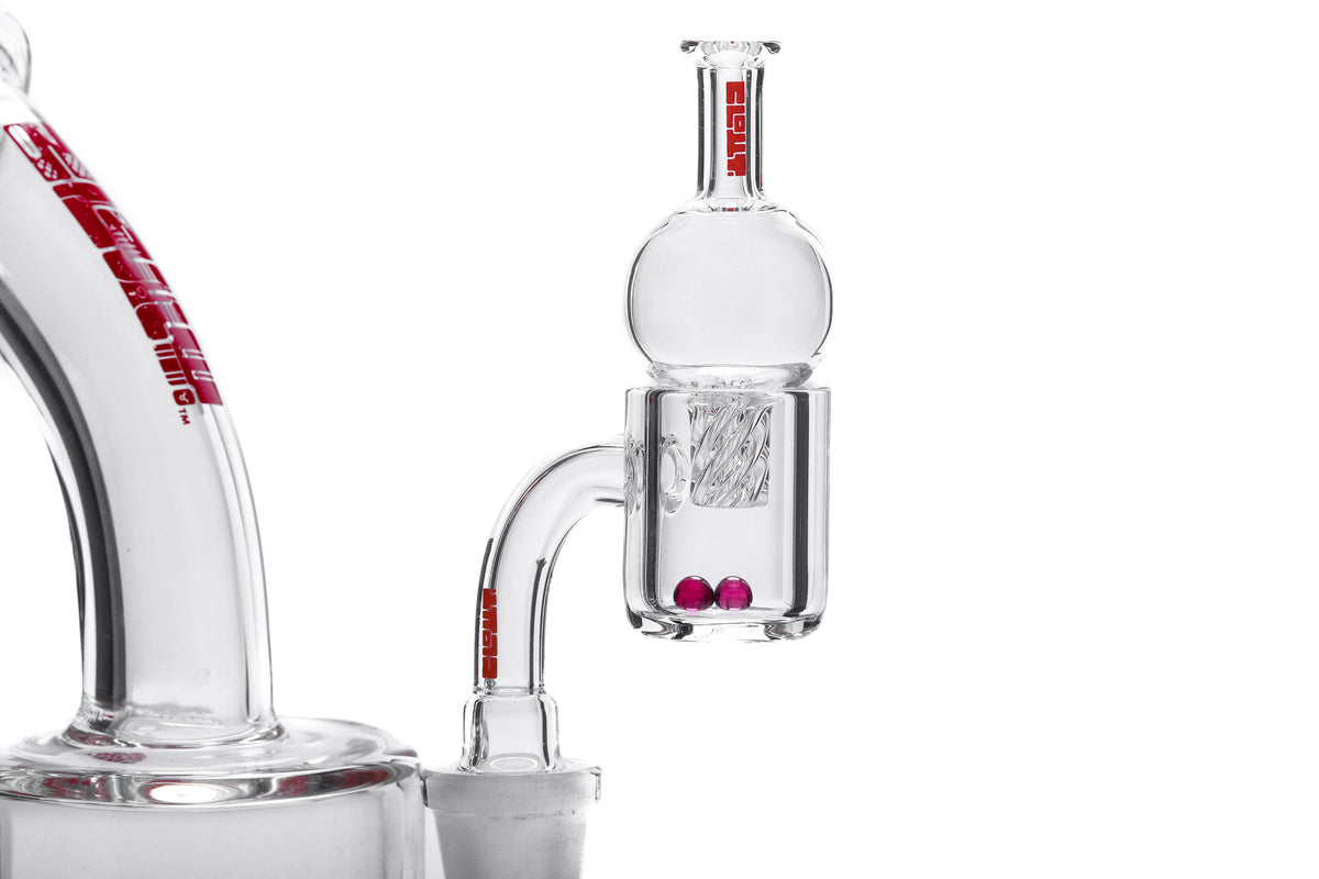 Ruby Terp Pearls + Turbine Bubble Carb Cap Kit