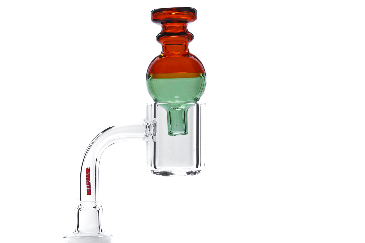 Amber & Green Bubble Carb Cap