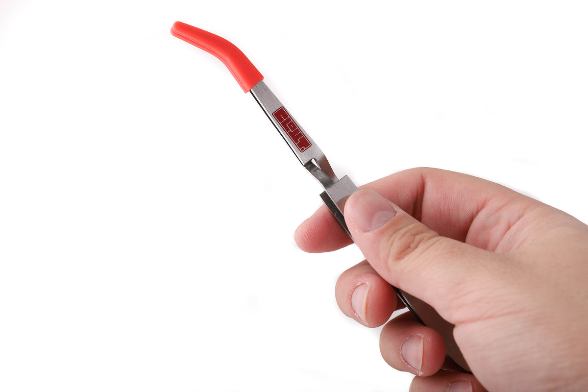 Silicone Tipped Tweezers for Quartz Inserts