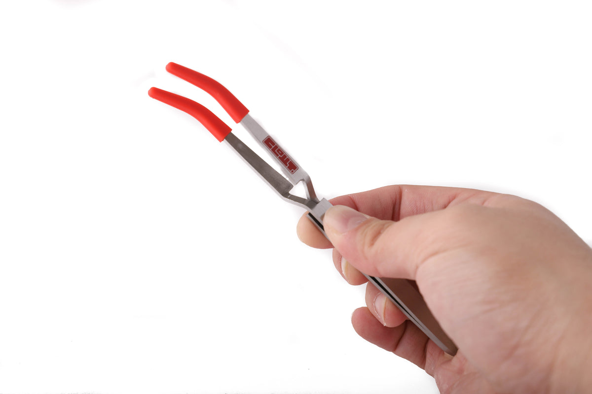 Silicone Tipped Tweezers for Quartz Inserts