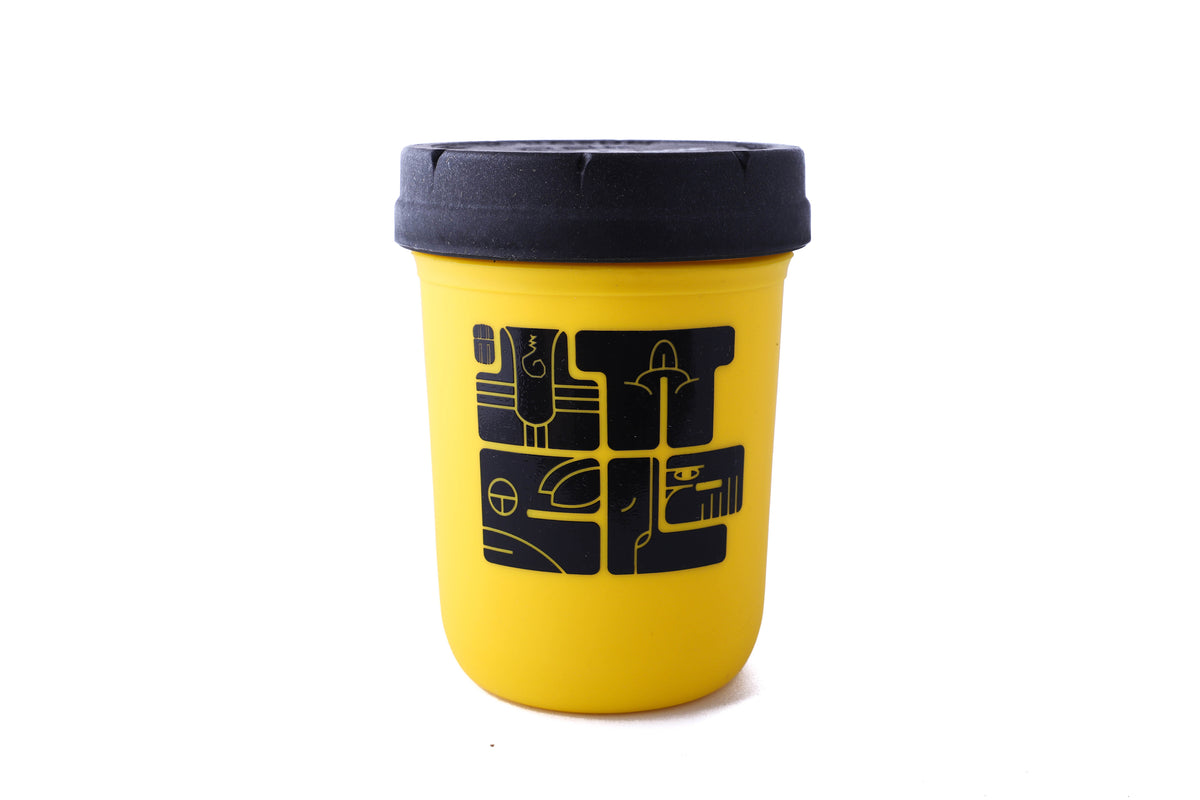 Clout x Restash Black & Yellow Jar 8oz