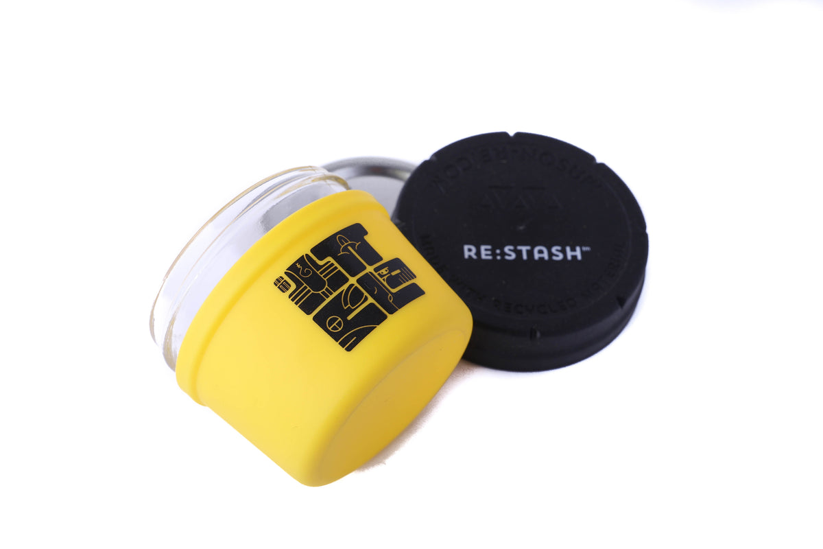 Clout x Restash Black & Yellow Jar 4oz