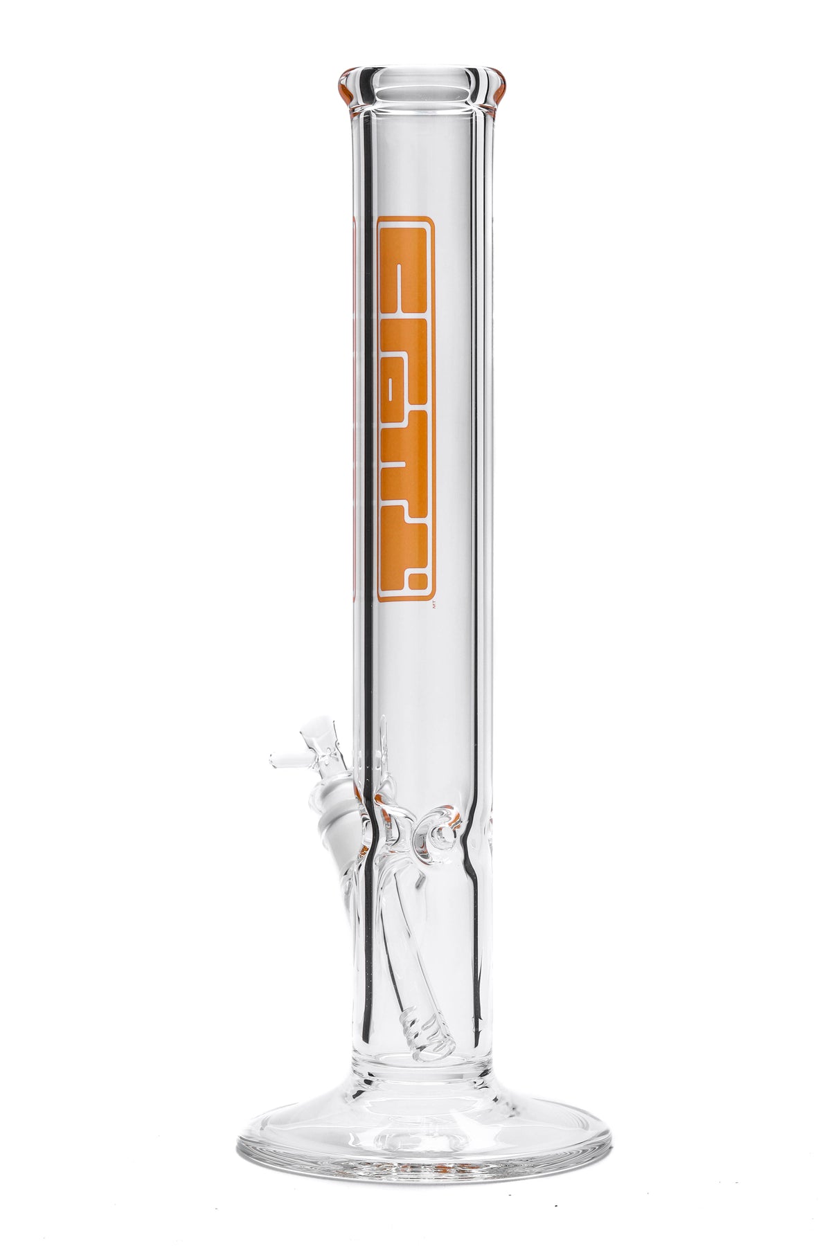 15" Clout Straight Tube w/Orange Label