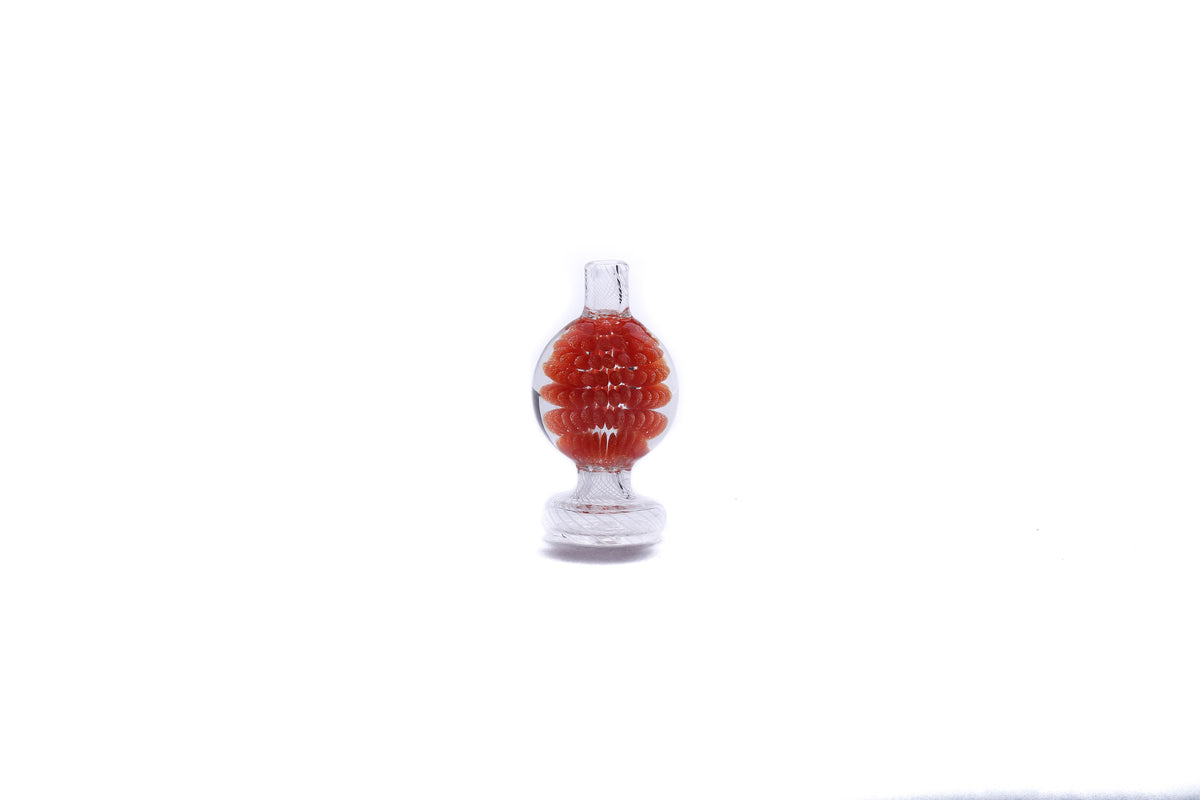 Clout Red Bubble Carb Cap