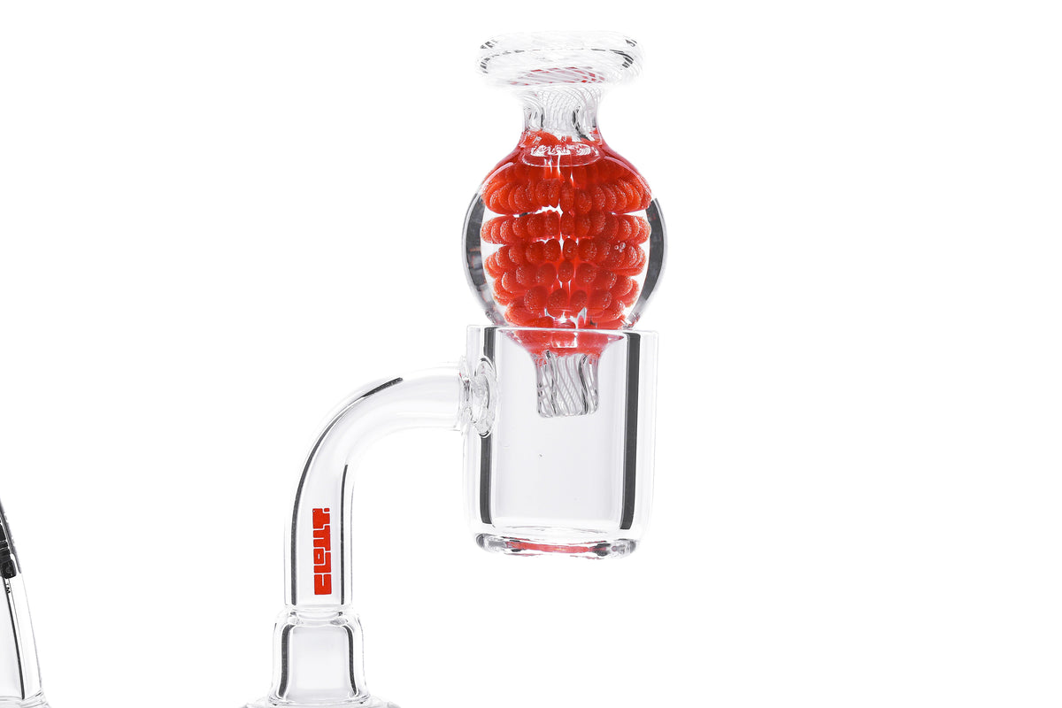 Clout Red Bubble Carb Cap