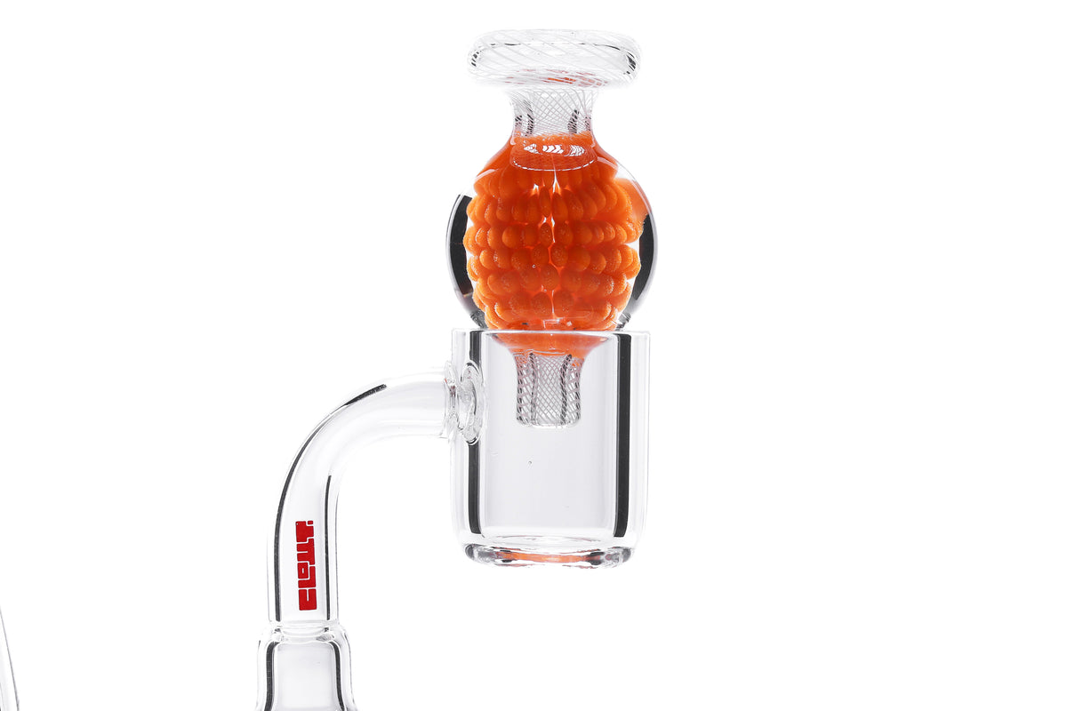 Clout Orange Bubble Carb Cap