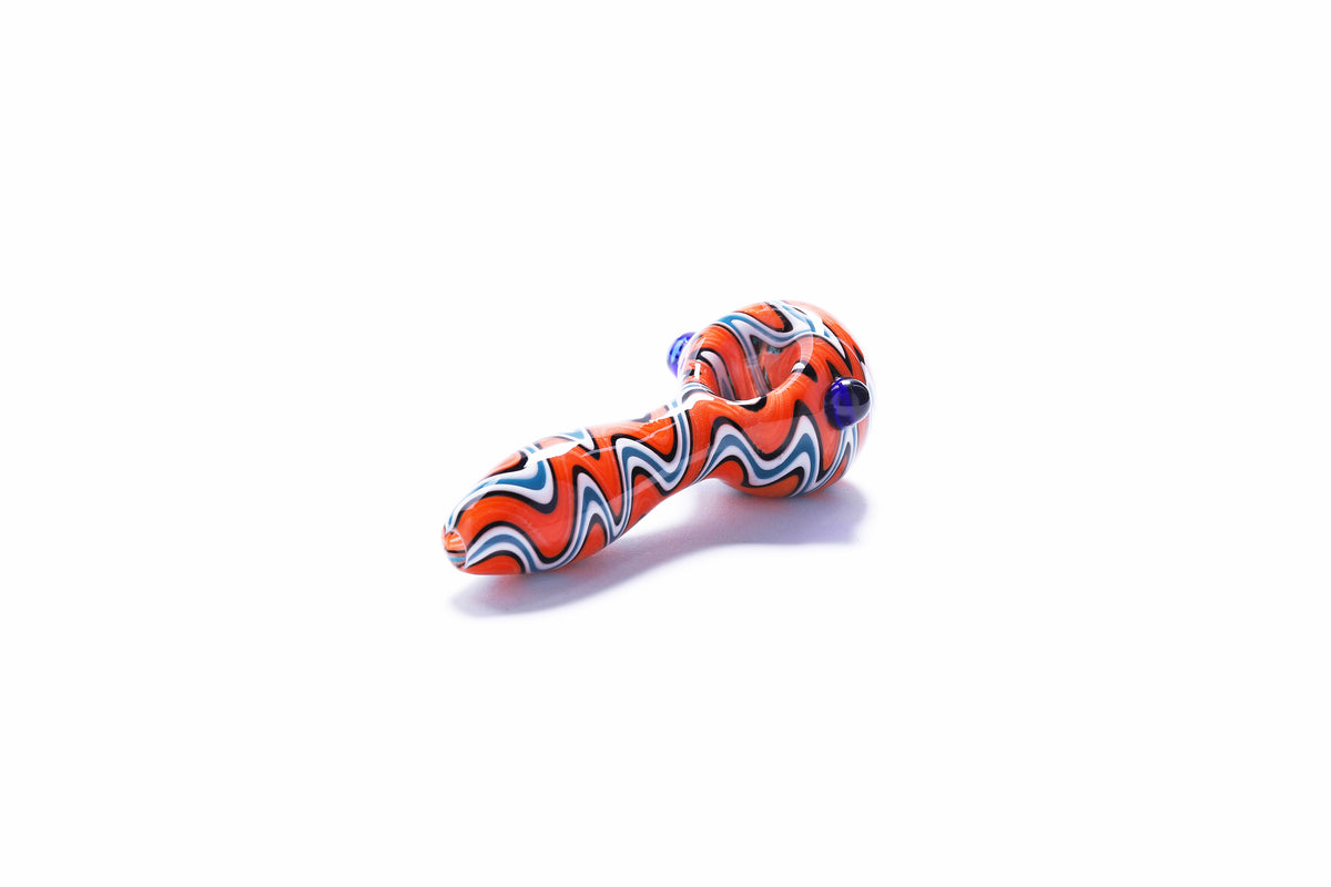 Clout Pin Stripe Orange Spoon