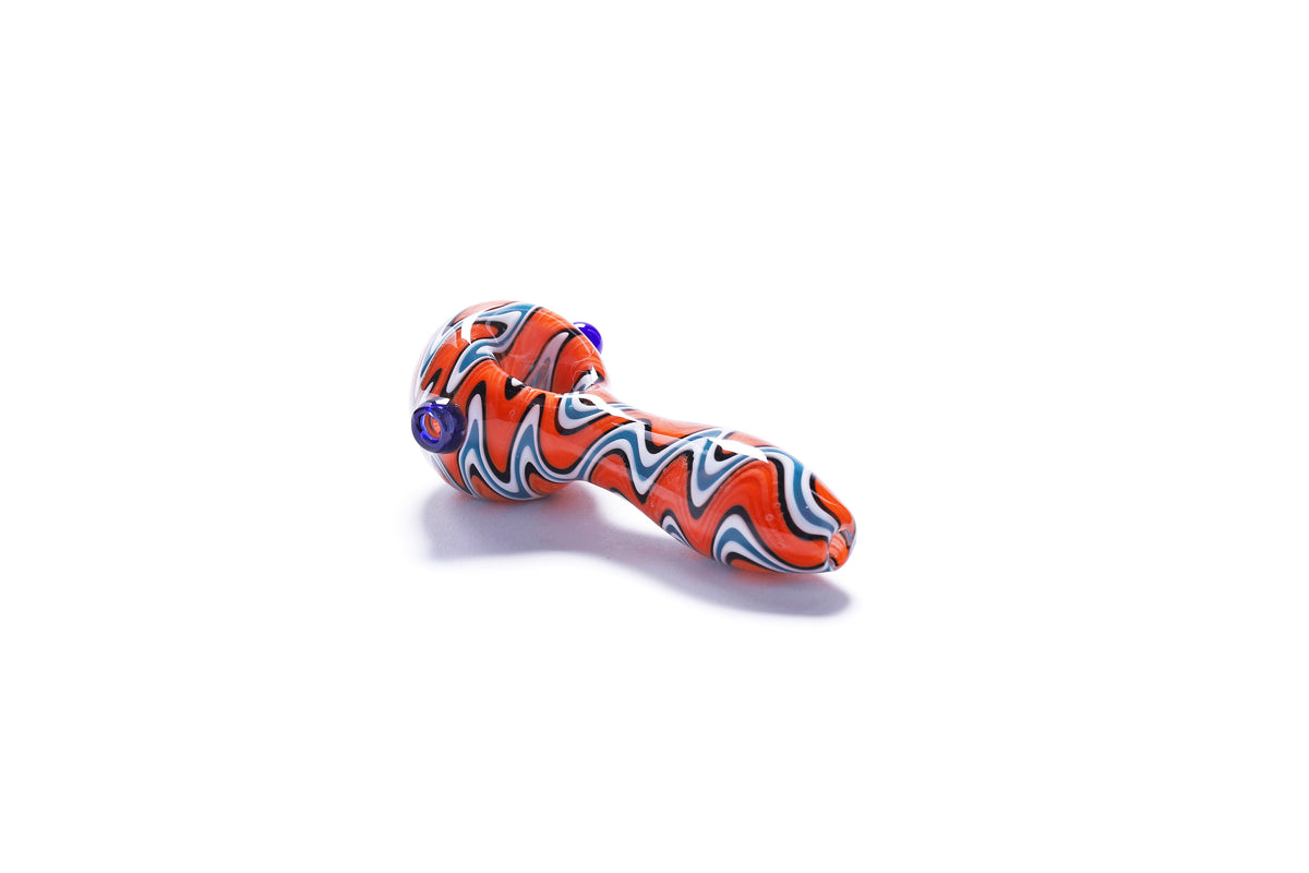 Clout Pin Stripe Orange Spoon